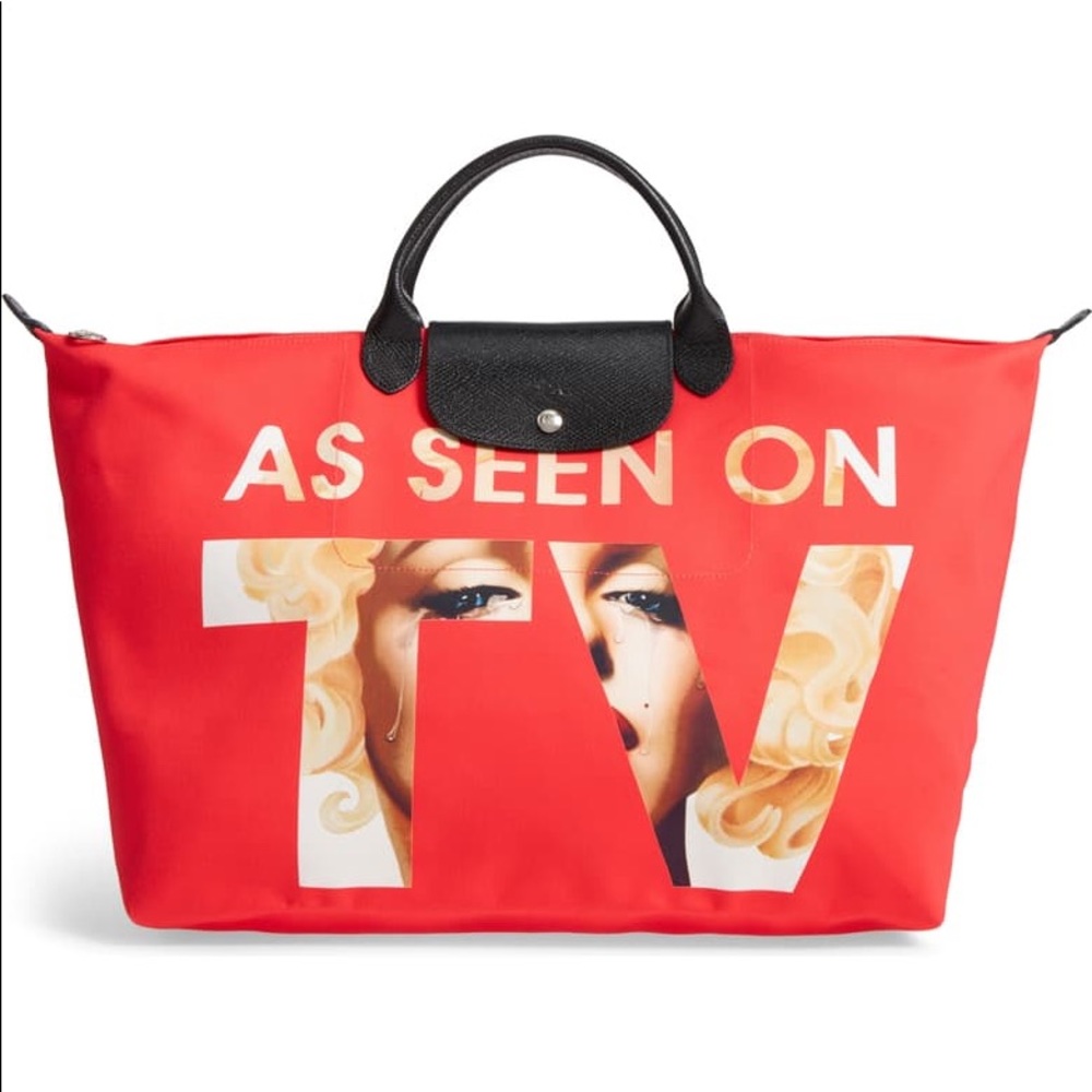 NWT Authentic Lonchamp x Jeremy Scott Le Pliage